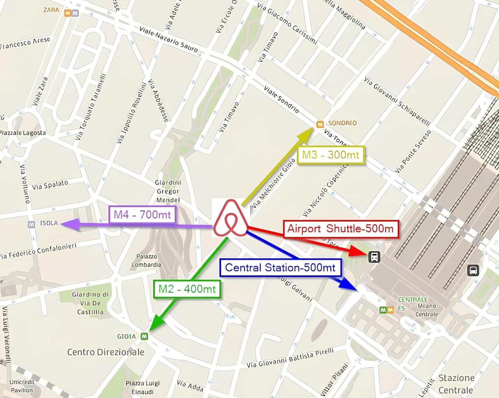 Ourjoy Condo, Free Parking, Ac, Wifi - M Gioia47, Station, Porta Nuova, Appartement Milan